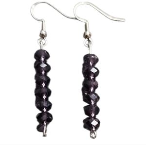 💥4 for $20💥Purple Beaded Earrings